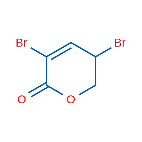 3,5-Dibromo-5,6-dihydro-2H-pyran-2-one 1g