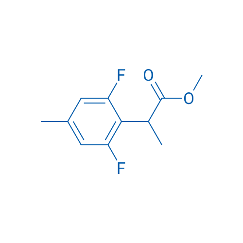 Methyl 2-(2,6-difluoro-4-methylphenyl)propanoate 1g
