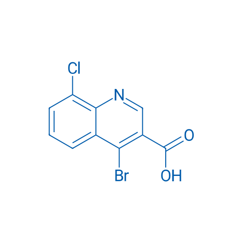 4-Bromo-8-chloroquinoline-3-carboxylic acid 1g