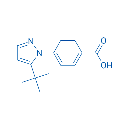 4-(5-(tert-Butyl)-1H-pyrazol-1-yl)benzoic acid 1g