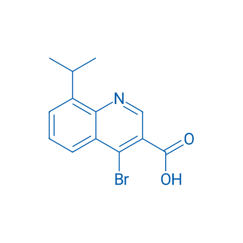 4-Bromo-8-isopropylquinoline-3-carboxylic acid 1g