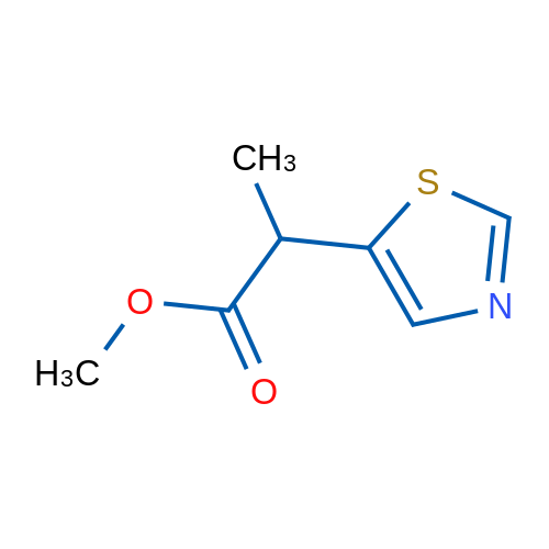 Methyl 2-(thiazol-5-yl)propanoate 1g