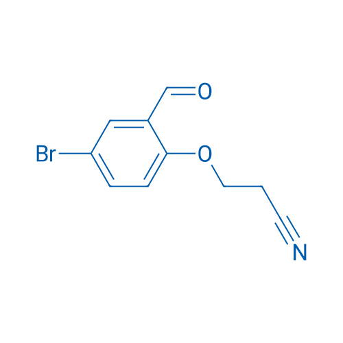 3-(4-Bromo-2-formylphenoxy)propanenitrile 1g
