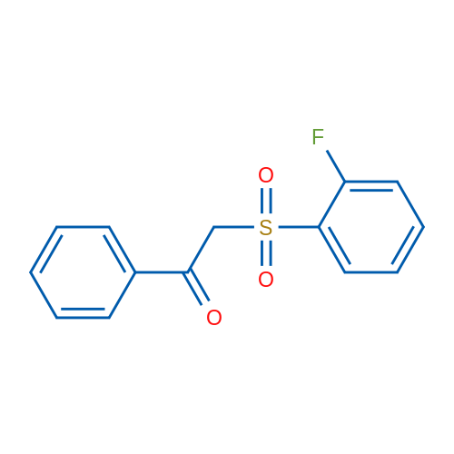2-(2-Fluorobenzenesulfonyl)-1-phenylethan-1-one 1g