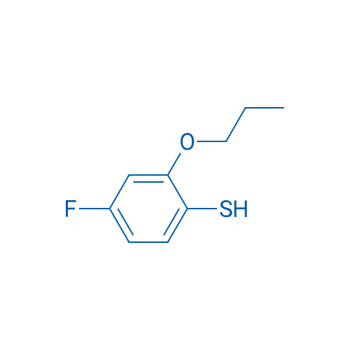 4-Fluoro-2-propoxybenzenethiol 1g