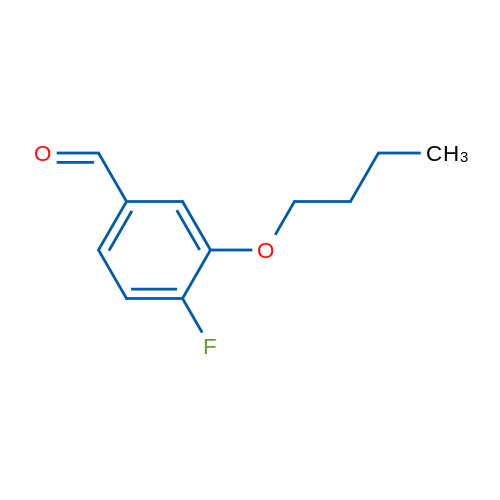 3-Butoxy-4-Fluorobenzaldehyde 1g
