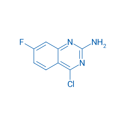 4-Chloro-7-fluoroquinazolin-2-amine 250mg