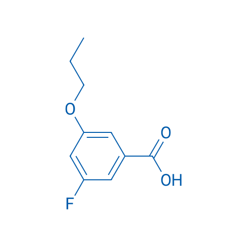 3-Fluoro-5-propoxybenzoic acid 1g
