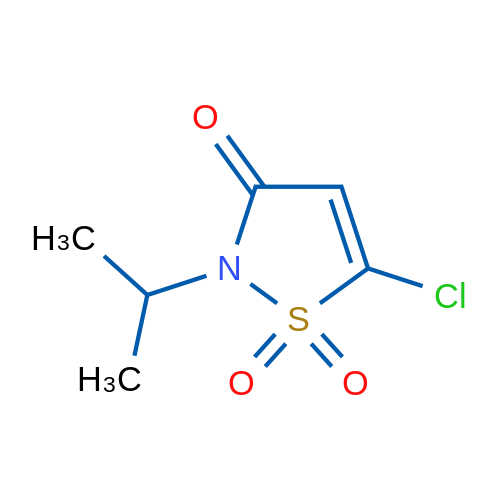 2-Isopropyl-5-chloro-1,1-dioxoisothiazol-3(2H)-one 1g