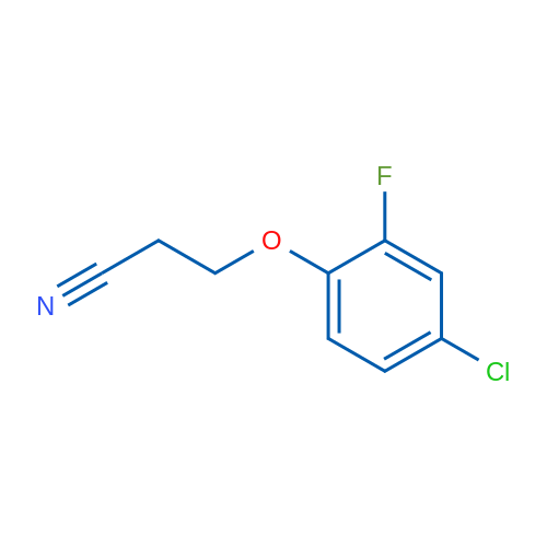 3-(4-Chloro-2-fluorophenoxy)propanenitrile 1g
