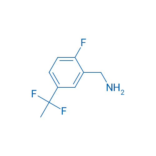 (5-(1,1-Difluoroethyl)-2-fluorophenyl)methanamine 250mg