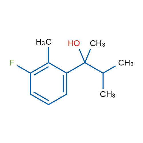 2-(3-Fluoro-2-methylphenyl)-3-methylbutan-2-ol 1g