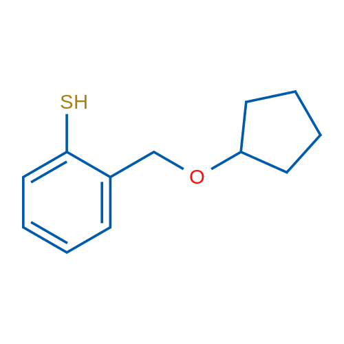 2-((Cyclopentyloxy)methyl)benzenethiol 5g