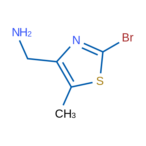 (2-Bromo-5-methylthiazol-4-yl)methanamine 1g