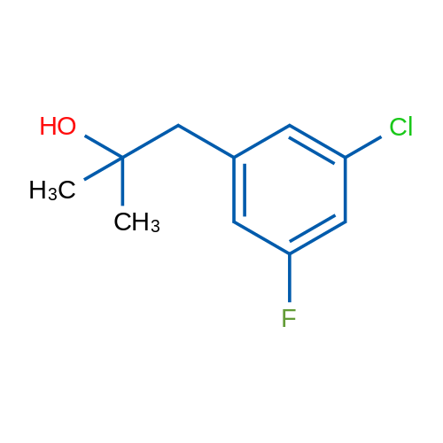 1-(3-Chloro-5-fluorophenyl)-2-methylpropan-2-ol 1g