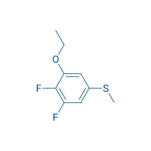 (3-Ethoxy-4,5-difluorophenyl)(methyl)sulfane 1g