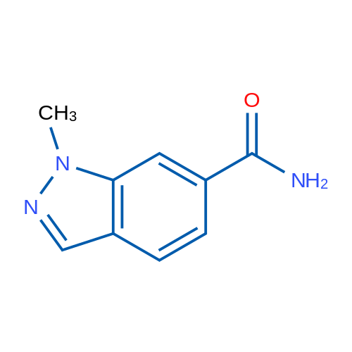1-Methyl-1H-indazole-6-carboxamide 1g