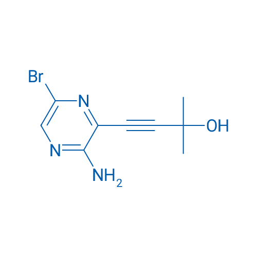 4-(3-Amino-6-bromopyrazin-2-yl)-2-methylbut-3-yn-2-ol 25g