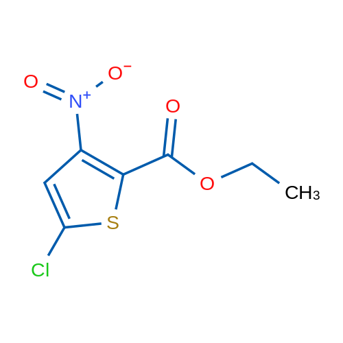 Ethyl 5-chloro-3-nitrothiophene-2-carboxylate 1g