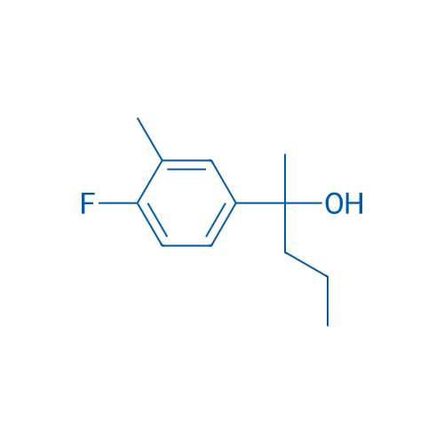 2-(4-Fluoro-3-methylphenyl)pentan-2-ol 1g