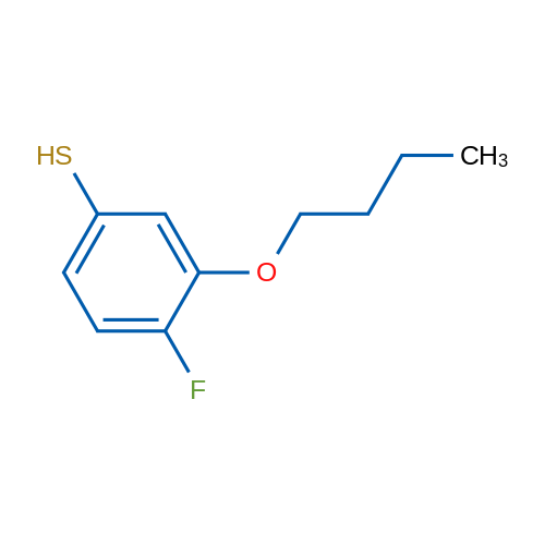 3-Butoxy-4-fluorobenzenethiol 1g