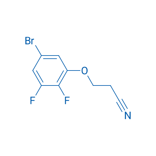 3-(5-Bromo-2,3-difluorophenoxy)propanenitrile 1g
