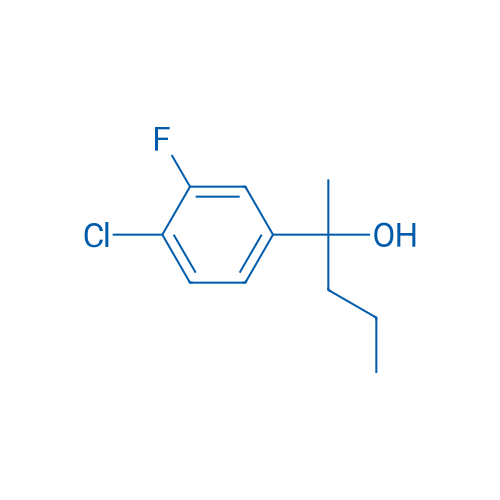 2-(4-Chloro-3-fluorophenyl)pentan-2-ol 1g