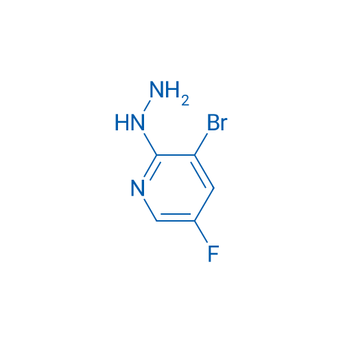 3-Bromo-5-fluoro-2-hydrazinylpyridine 1g