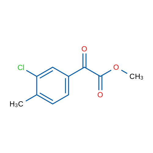 Methyl 2-(3-chloro-4-methylphenyl)-2-oxoacetate 1g