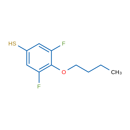 4-Butoxy-3,5-difluorobenzenethiol 1g