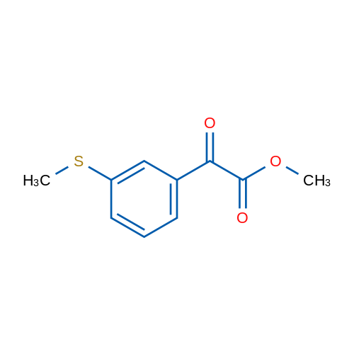 Methyl 2-(3-(methylthio)phenyl)-2-oxoacetate 10g