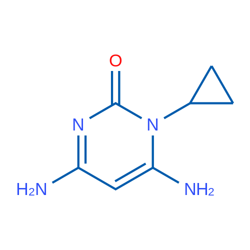 4,6-Diamino-1-cyclopropylpyrimidin-2(1H)-one 1g