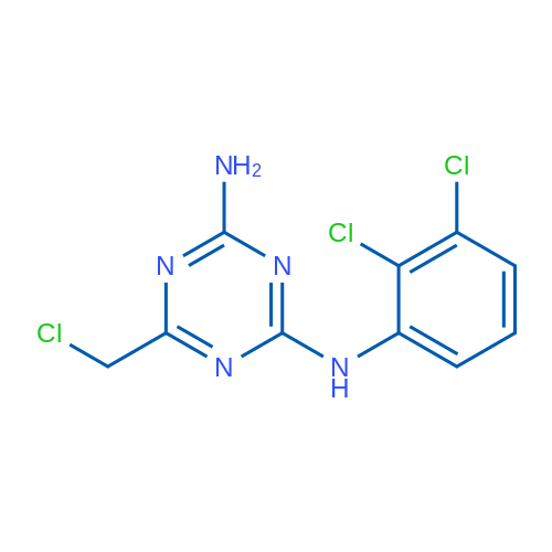 6-(Chloromethyl)-N2-(2,3-dichlorophenyl)-1,3,5-triazine-2,4-diamine 5g