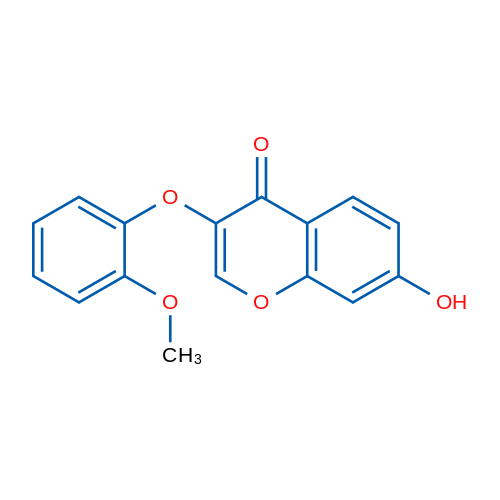 7-Hydroxy-3-(2-methoxyphenoxy)-4H-chromen-4-one 1g