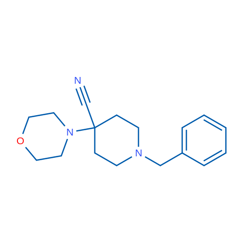 1-Benzyl-4-morpholinopiperidine-4-carbonitrile 1g