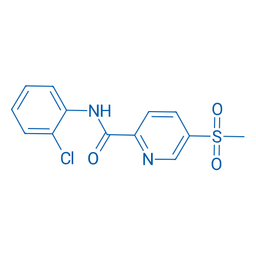 N-(2-Chlorophenyl)-5-(methylsulfonyl)picolinamide 1g