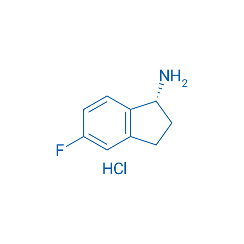 (R)-5-Fluoro-2,3-dihydro-1H-inden-1-amine hydrochloride 250mg