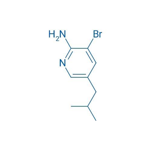 3-Bromo-5-isobutylpyridin-2-amine 100mg
