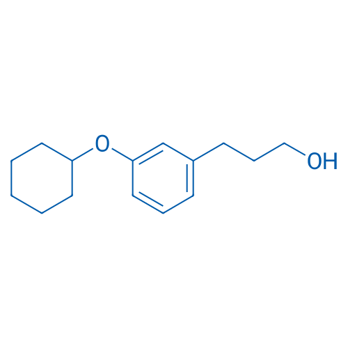 3-(3-(Cyclohexyloxy)phenyl)propan-1-ol 250mg