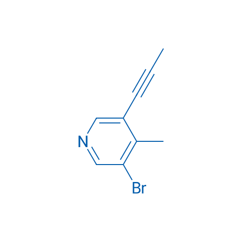 3-BROMO-4-METHYL-5-(PROP-1-YN-1-YL)PYRIDINE 250mg