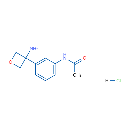 N-(3-(3-Aminooxetan-3-yl)phenyl)acetamide hydrochloride 1g