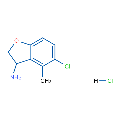 5-Chloro-4-methyl-2,3-dihydrobenzofuran-3-amine hydrochloride 1g