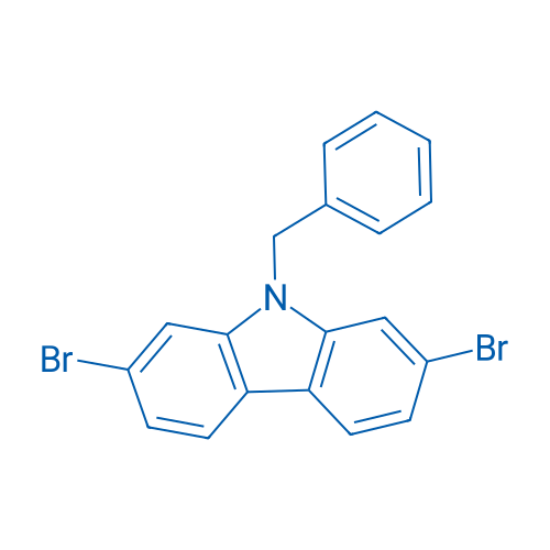 9-Benzyl-2,7-dibromo-9H-carbazole 1g