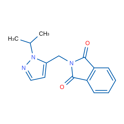 2-((1-Isopropyl-1H-pyrazol-5-yl)methyl)isoindoline-1,3-dione 5g