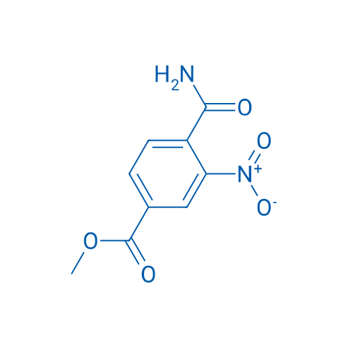 Methyl 4-carbamoyl-3-nitrobenzoate 1g