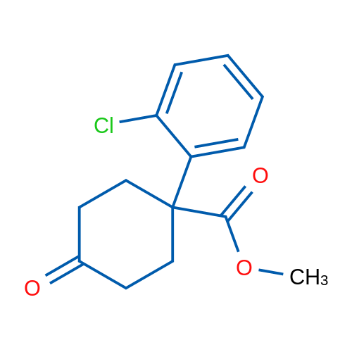 Methyl 1-(2-Chlorophenyl)-4-oxocyclohexanecarboxylate 5g