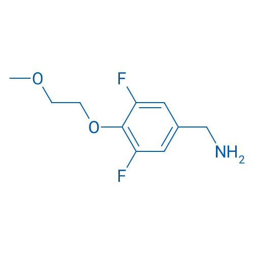 (3,5-Difluoro-4-(2-methoxyethoxy)phenyl)methanamine 1g