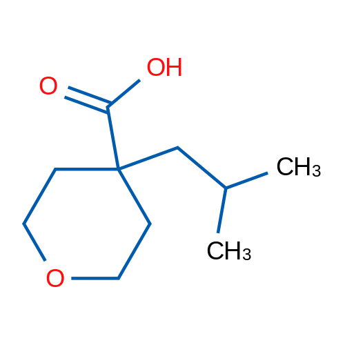 4-Isobutyltetrahydro-2H-pyran-4-carboxylic acid 10g