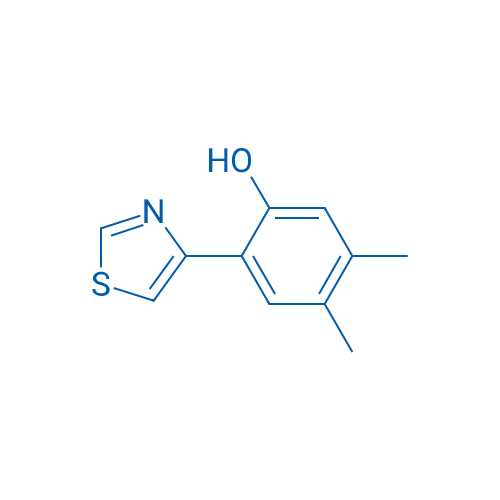 4,5-Dimethyl-2-(thiazol-4-yl)phenol 1g