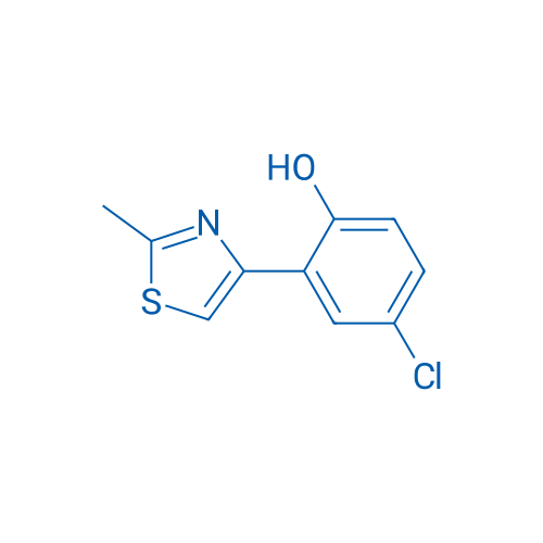4-Chloro-2-(2-methylthiazol-4-yl)phenol 1g